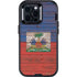 Haiti Flag Dark Wood Otterbox Defender iPhone Skin